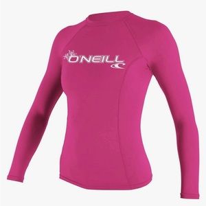 O'Neill Women's Basic Skins UPF 50+ Long Sleeve Rash Guard